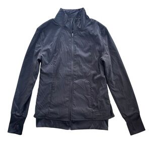 Zyia Active Womens M Black Mont Blanc Everywhere Jacket Athletic Zip Lightweight